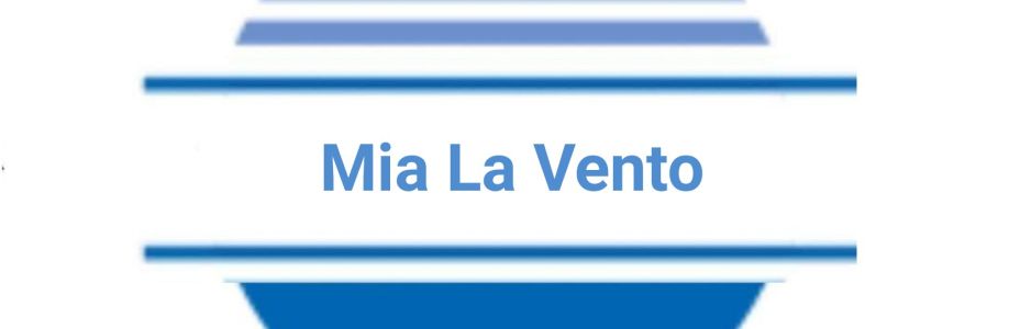 Mia La Vento Cover Image