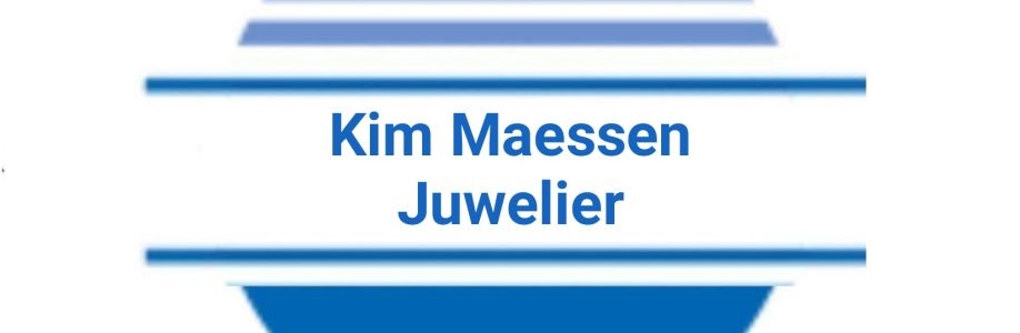 Kim Maessen Juwelier Cover Image