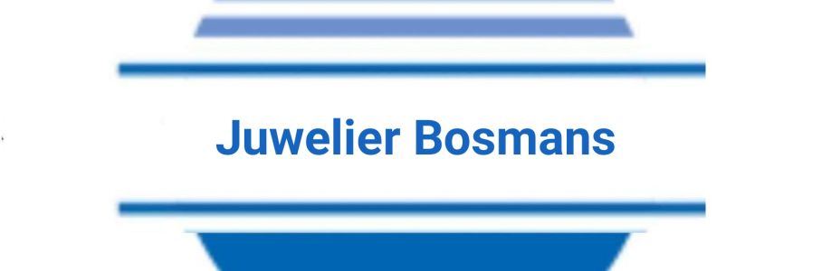 Juwelier Bosmans Cover Image