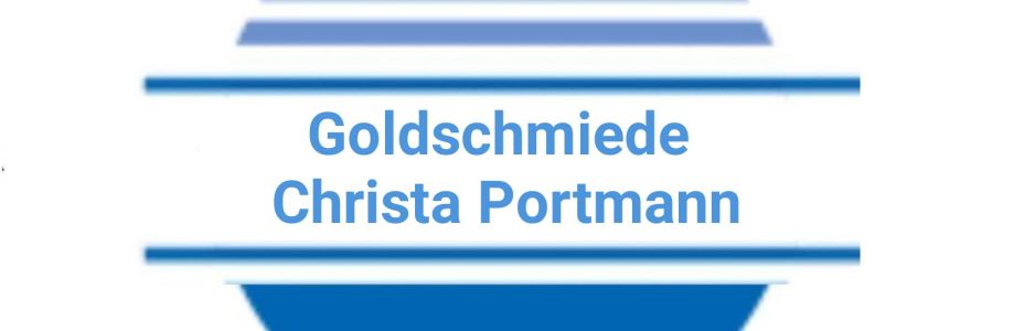 Goldschmiede Christa Portmann Cover Image