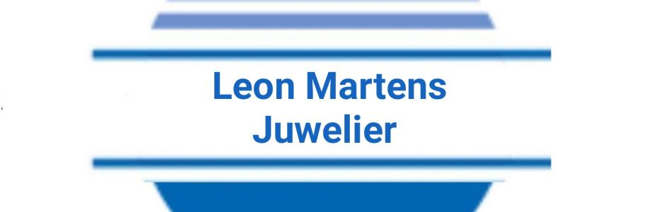 Leon Martens Juwelier Cover Image