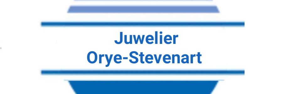 Juwelier Orye-Stevenart Cover Image