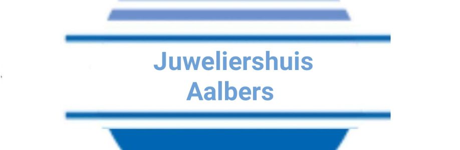 Juweliershuis Aalbers Cover Image