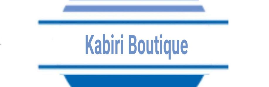 Kabiri Boutique Cover Image