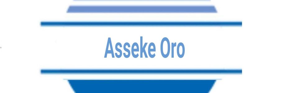 Asseke Oro Cover Image