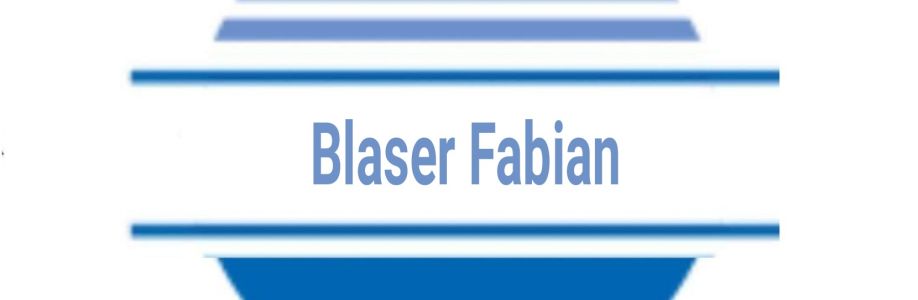 Blaser Fabian Cover Image