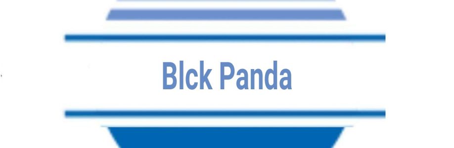 Blck Panda Cover Image