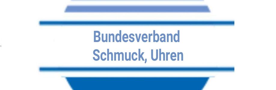 Bundesverband Schmuck, Uhren Cover Image