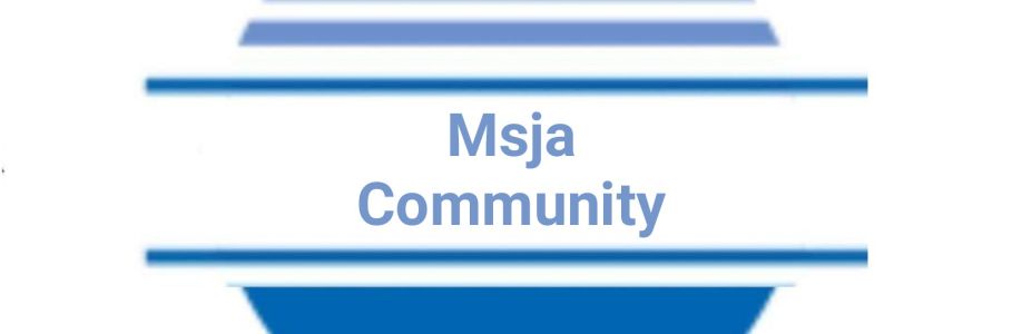 Msja Community Cover Image