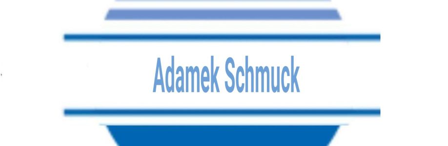 Adamek Schmuck Cover Image