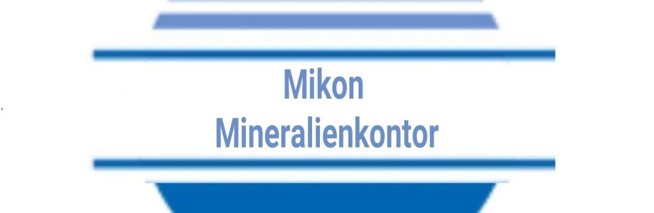 Mikon Mineralienkontor Cover Image