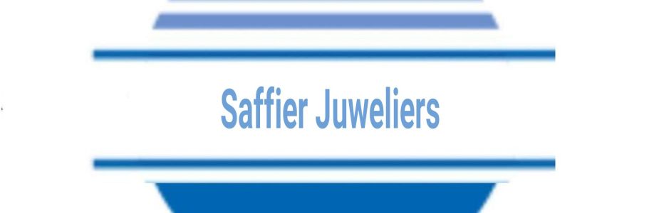 Saffier Juweliers Cover Image