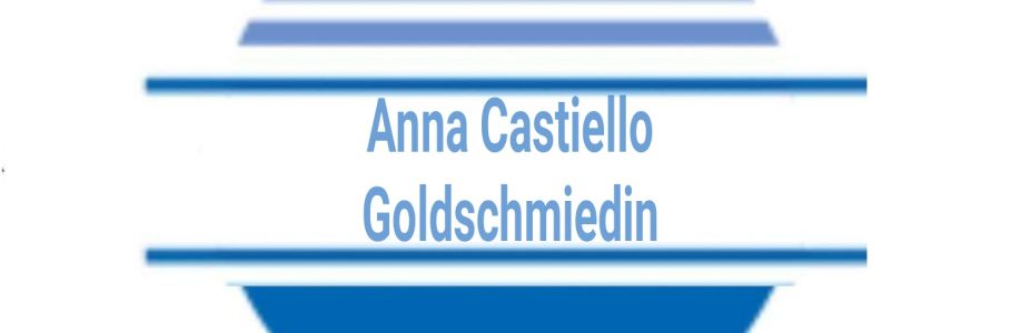 Anna Castiello Goldschmiedin Cover Image