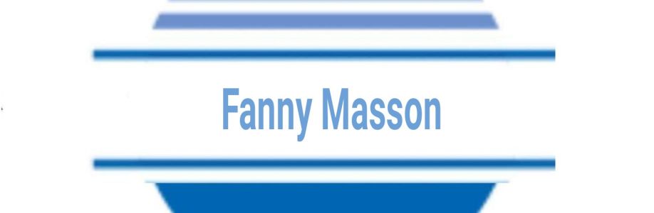 Fanny Masson Cover Image