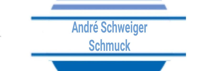 André Schweiger Schmuck Cover Image