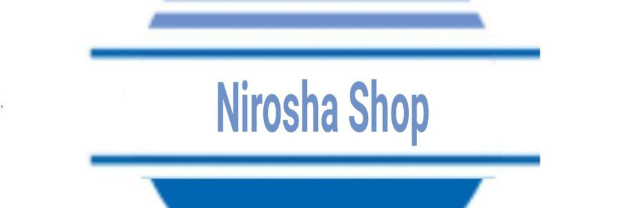 Nirosha Shop Cover Image