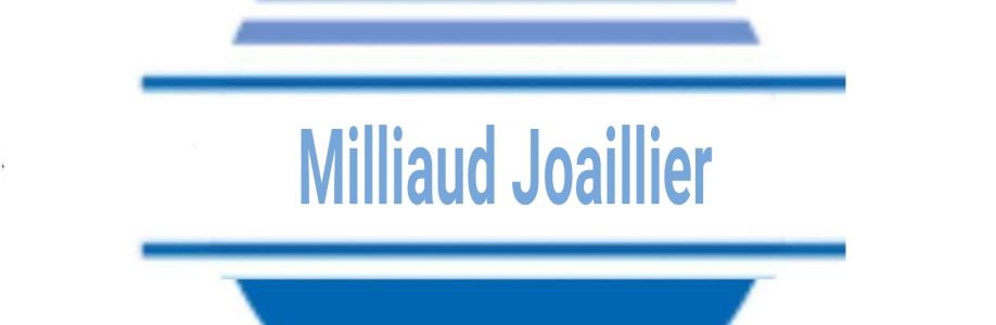 Milliaud Joaillier Cover Image