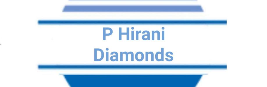 P Hirani Diamonds Cover Image