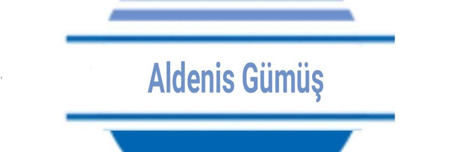 Aldenis Gümüş Cover Image