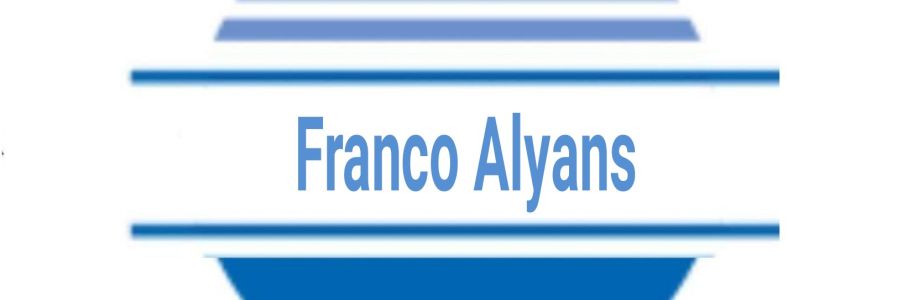 Franco Alyans Cover Image