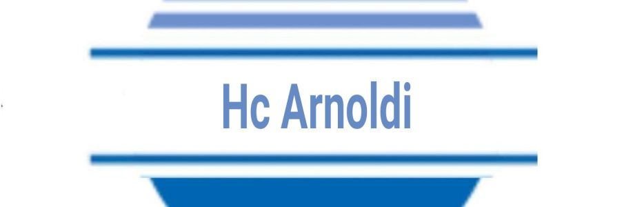 Hc Arnoldi Cover Image