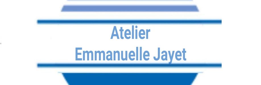Atelier Emmanuelle Jayet Cover Image