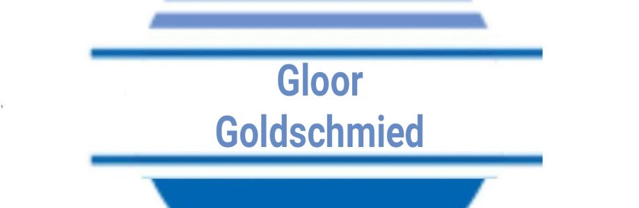 Gloor Goldschmied Cover Image