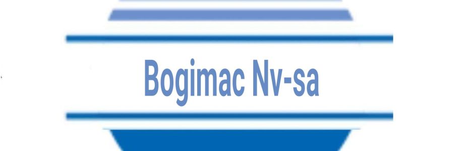 Bogimac Nv-sa Cover Image
