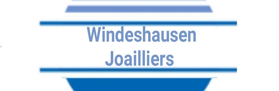 Windeshausen Joailliers Cover Image