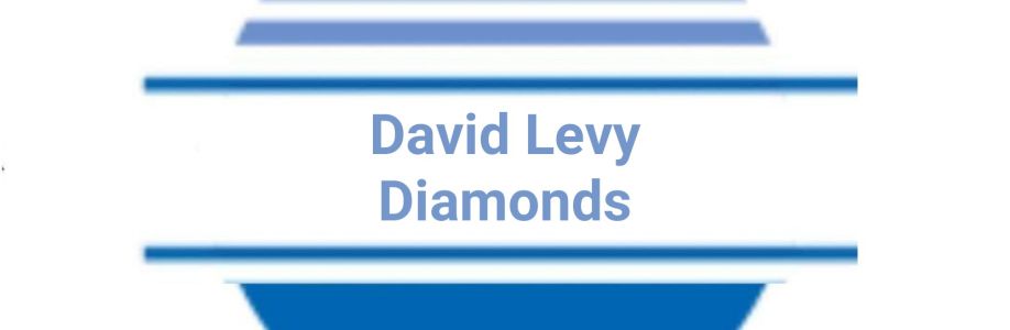 David Levy Diamonds Cover Image