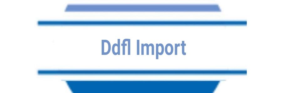 Ddfl Import Cover Image