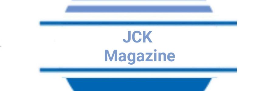 JCK Magazine Cover Image