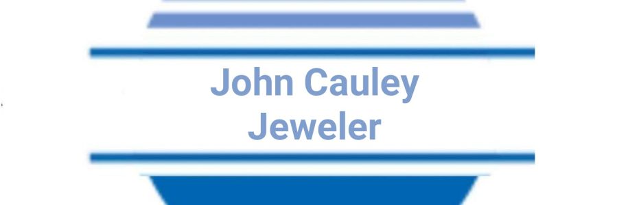 John Cauley Jeweler Cover Image