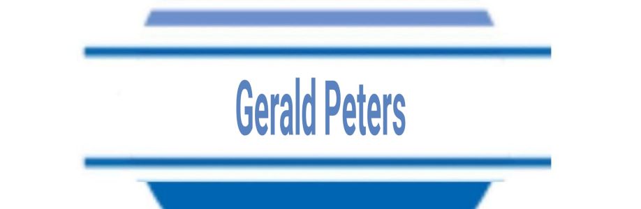 Gerald Peters Cover Image