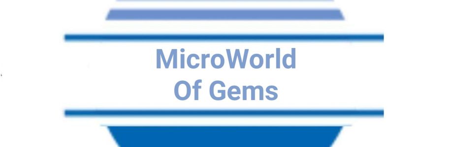 MicroWorld Of Gems Cover Image