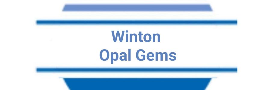 Winton Opal Gems Cover Image