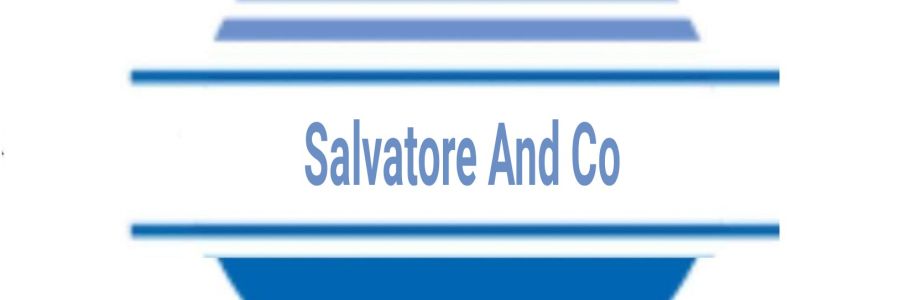 Salvatore And Co Cover Image