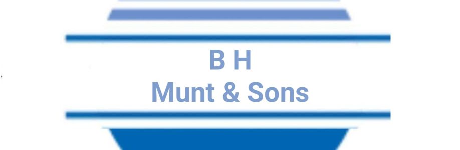 B H Munt & Sons Cover Image