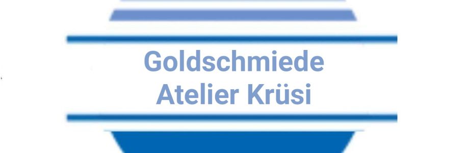 Goldschmiede Atelier Krüsi Cover Image
