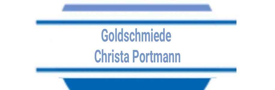 Goldschmiede Christa Portmann Cover Image