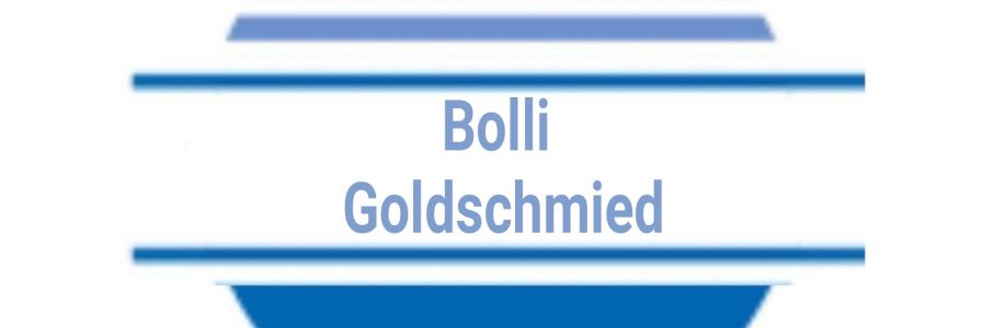 Bolli Goldschmied Cover Image