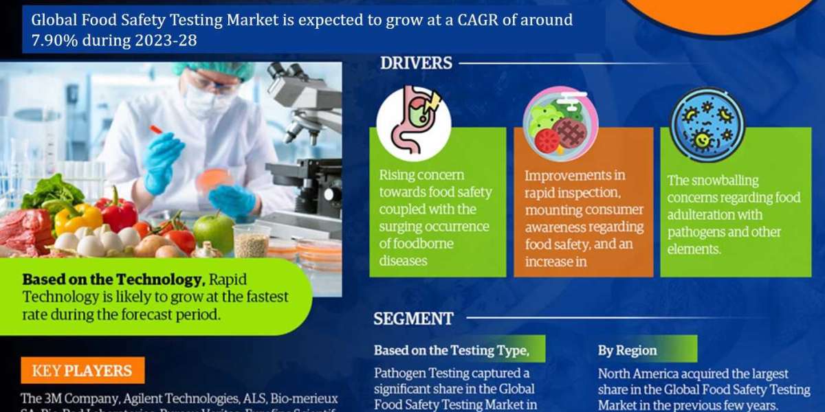 Food Safety Testing Market To Witness Huge Gains Over 2023-2028|