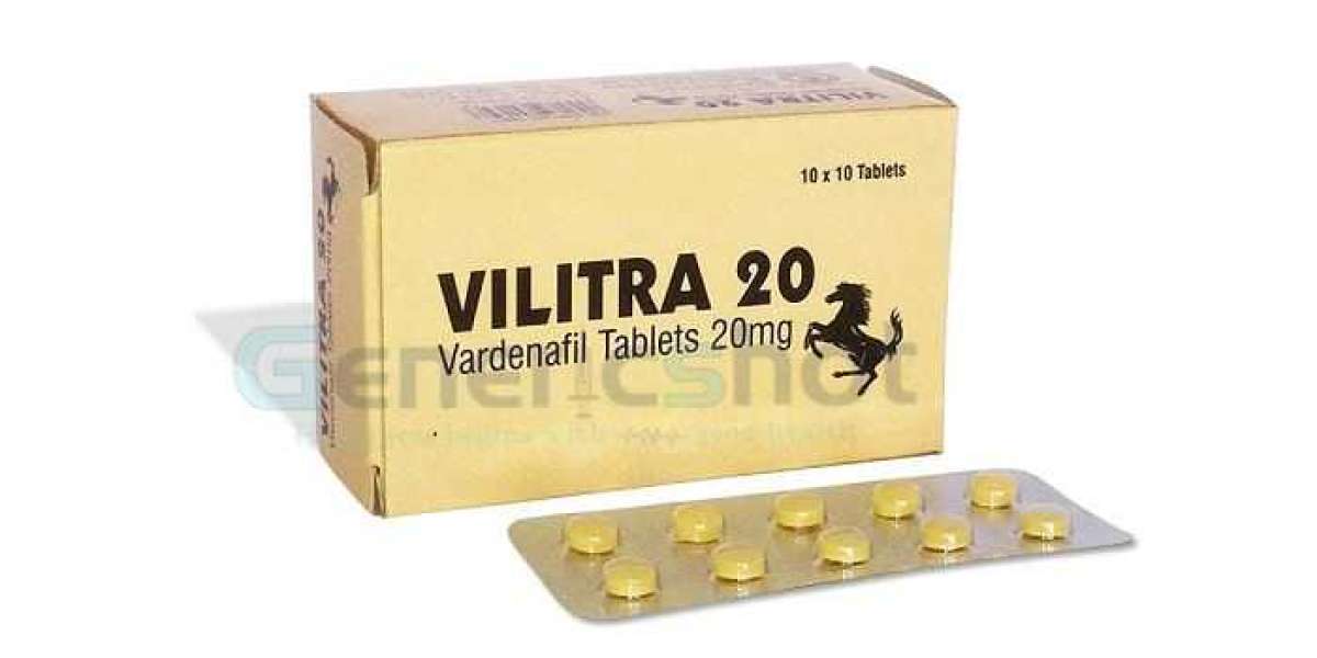 Vilitra 20 - Beneficial tablet in the treatment ED