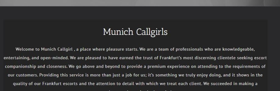 Munich CallGirls Cover Image