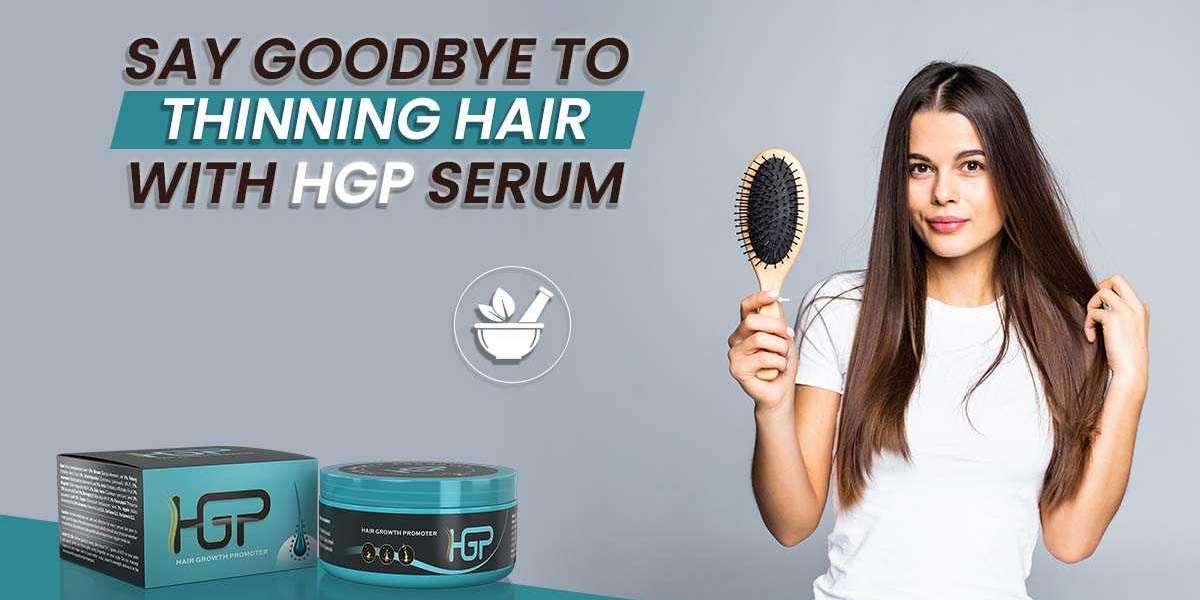 Say Goodbye to Thinning Hair with HGP Serum