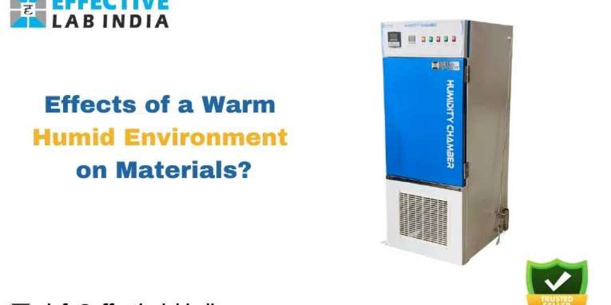 What are the effects of a warm humid environment on materials?