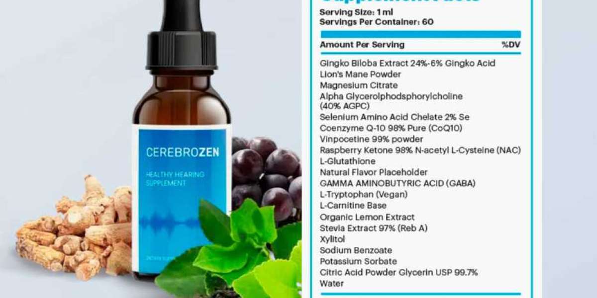 CEREBROZEN | Official Website | Cerebrozen Tinnitus Relief Drops (USA)