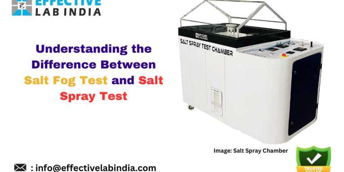 Understanding the Difference Between Salt Fog Test and Salt Spray Test