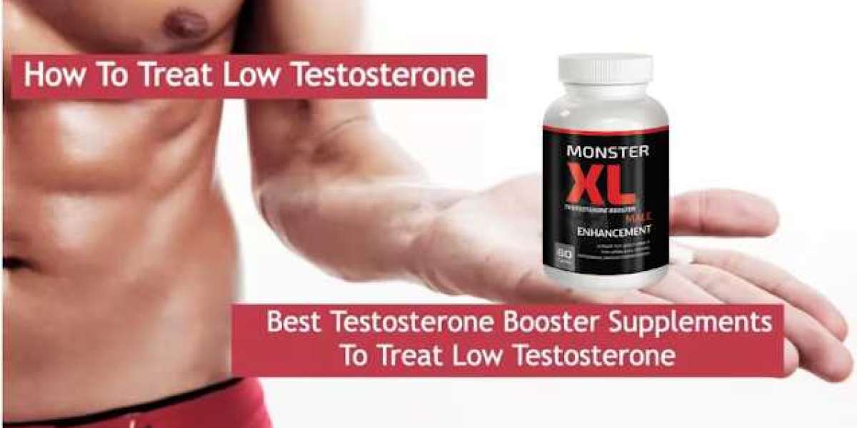 How do Monster XL Testosterone Booster UK contribute to treating erectile dysfunction?