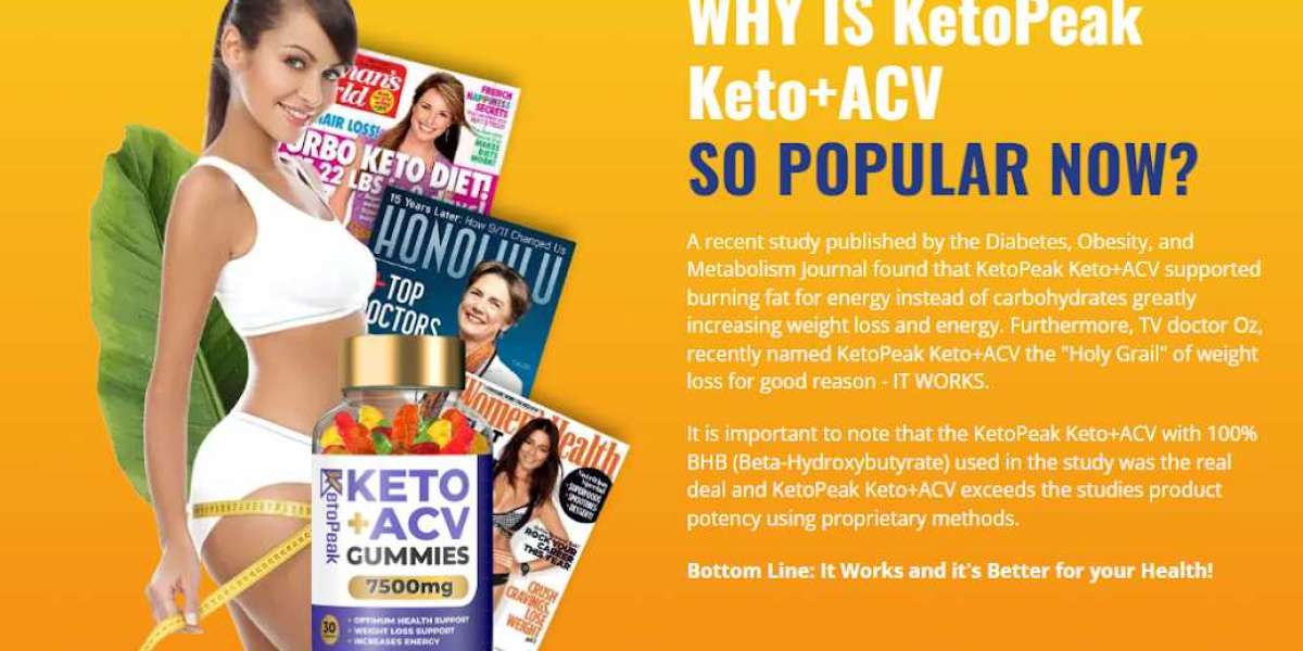 What Is KetoPeak Keto ACV Gummies Reviews - Is It Really Worth Buying It?